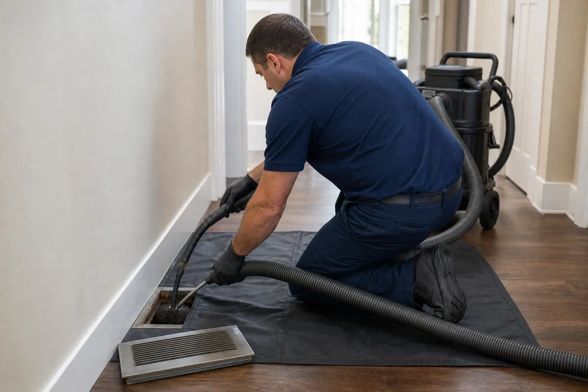 air duct cleaning we find